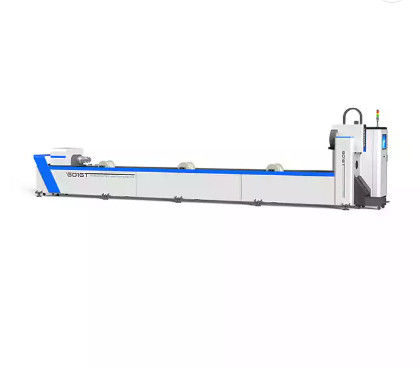 6016T 6000w برش لیزری فیبر دستگاه برش لوله فلزی لیزری دستگاه تغذیه خودکار