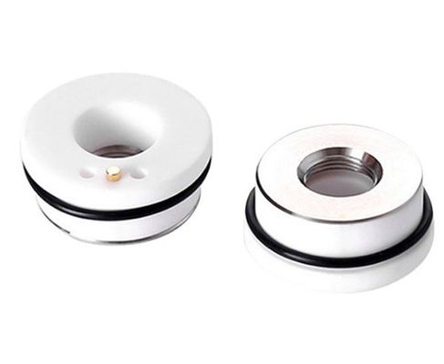 حلقه سرامیکی فیبر لیزری Precitec RayTools D28mm نگهدارنده نازل سرامیکی
