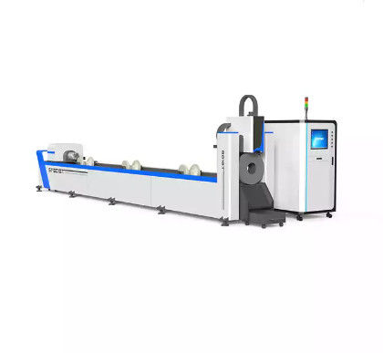 6016T 6000w برش لیزری فیبر دستگاه برش لوله فلزی لیزری دستگاه تغذیه خودکار